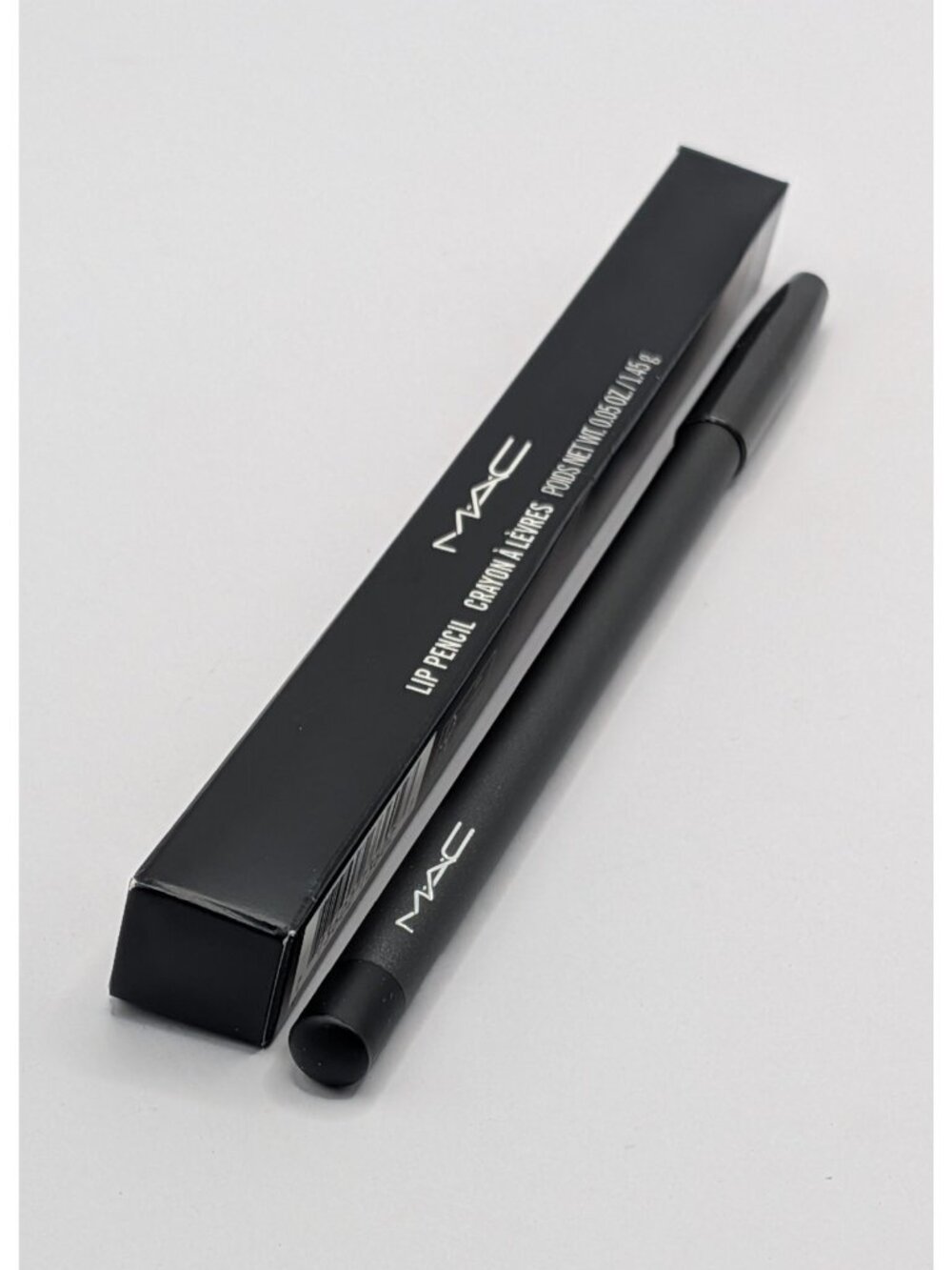 MAC Caviar Black Lip Pencil Matte Lip Liner Full Size New